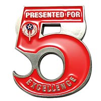 HQ AFSOC A5-8 Director of Strategic Plans Bottle Opener Challenge Coin