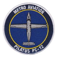 Pilatus PC-12 Metro Aviation Patch
