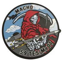 59 TES MxOT Reaper Morale PVC Patch