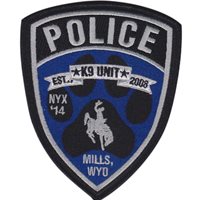 Mills Police Patch