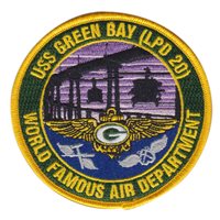 USS Green Bay Air Department Patch