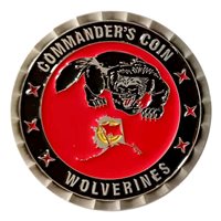 354 OG Det 1 Wolverines Commander Challenge Coin
