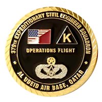379 ECES Operations Flight Challenge Coin