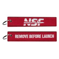 NASA Spaceflight Red RBL Key Flag