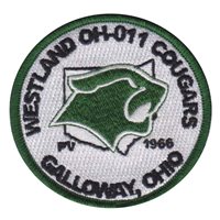 AFJROTC OH-011 Westland High School Cougars Patch