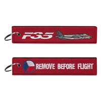 Lockheed Martin F-35 Czech Republic RBF Key Flags
