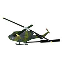 RCAF CH-146 Briefing Sticks Helicopter Aircraft Briefing Stick Models