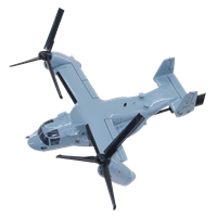  VMM-261 CV-22 Osprey Custom Airplane Model Briefing Sticks