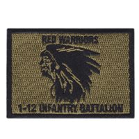 1st Battalion, 12 IN Regiment OCP Patch