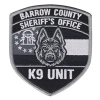Barrow County Sheriff's Office K9 Patch