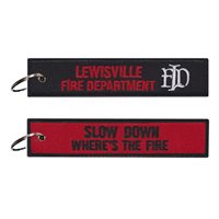 Lewisville Fire Department Key Flag
