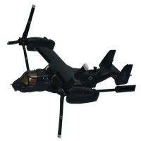 CV-22 57 RQS Osprey Custom Airplane Model Briefing Sticks