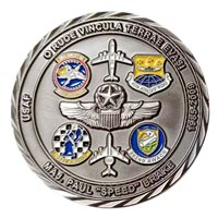 Brake's USAF Delta Air Lines Retirement Challenge Coin
