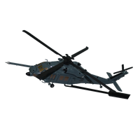 57 RQS HH-60 Pave Hawk Custom Airplane Model Briefing Stick