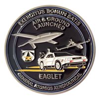 General Atomics Advanced Programs Air & Ground Launch Challenge Coin
