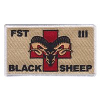 FST 3 Black Sheep Khaki Patch