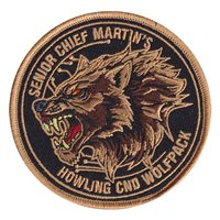USCG Cyber Command Howling CND Wolfpack Patch