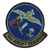 14 AS Green Blue Patch