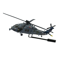 MH-60S HSC-14 SeaHawk Custom Airplane Model Briefing Stick