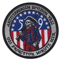 USS Princeton Antiterrorism Division Patch