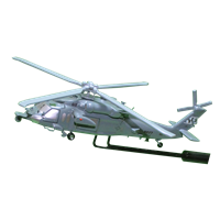 MH-60S HSC-4 SeaHawk Custom Airplane Model Briefing Stick