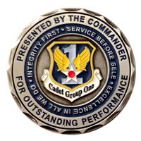 Cadet Group 1 Gaggle Commander Challenge Coin
