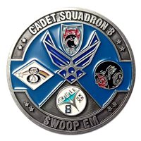 USAFA CS-8 Swoop Em Challenge Coin