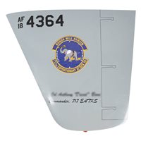 717 EATKS MQ-9 Reaper Airplane Tail Flash