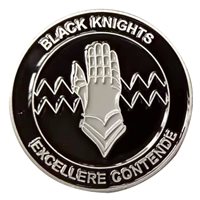 17 TES Black Knight F-35 Black Challenge Coin