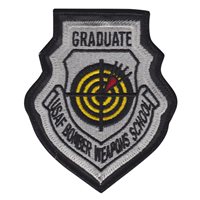 USAF Bomber Weapons School Patch with Leather