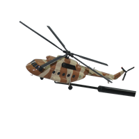 Nigerian Air Force Mi-17 Airplane Briefing Stick