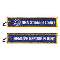 ERAU SGA Student Court Blue Yellow Key Flag
