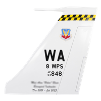 8 WPS RC-135 Airplane Tail Flash