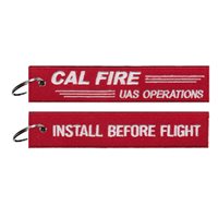 Cal Fire IBF Red Key Flag