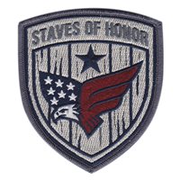 Staves of Honor Patch