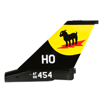 8 FS F-16 Falcon Custom Airplane Tail Flash