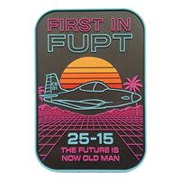 37th FTS The Future is now Old Man Class 25-15 PVC Patch