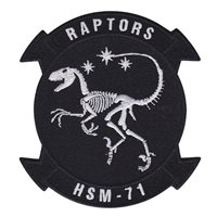HSM-71 Raptors 15 Years Patch
