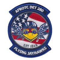 AFROTC Det 280 KU Flying Jayhawks Patch