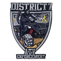 Honolulu PD District 7 ATV Enforcement Team Patch