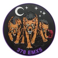 378 EMXS Wild Weasel PVC Patch
