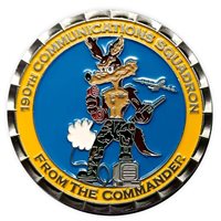 190 CS Commander Challenge Coin
