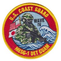 USCG MESG-1 DET Guam Wave IV Patch
