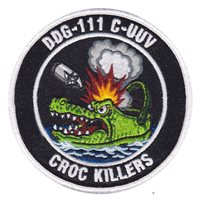 USS Spruance DDG-111 Croc Killers Patch