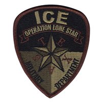 Texas Military Department ICE Operation Lone Star OCP Patch