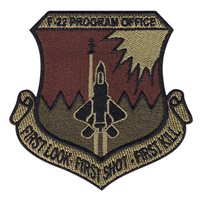 F-22 Program Office OCP Patch
