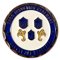 55 WG SNCO Induction Ceremony Challenge Coin