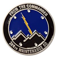 124 MXS Boise Guard Commander Challenge Coin