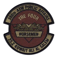 386 AEW The Four Horsemen OCP Patch