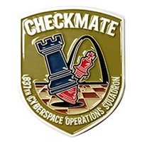 837 COS Checkmate Commander Challenge Coin